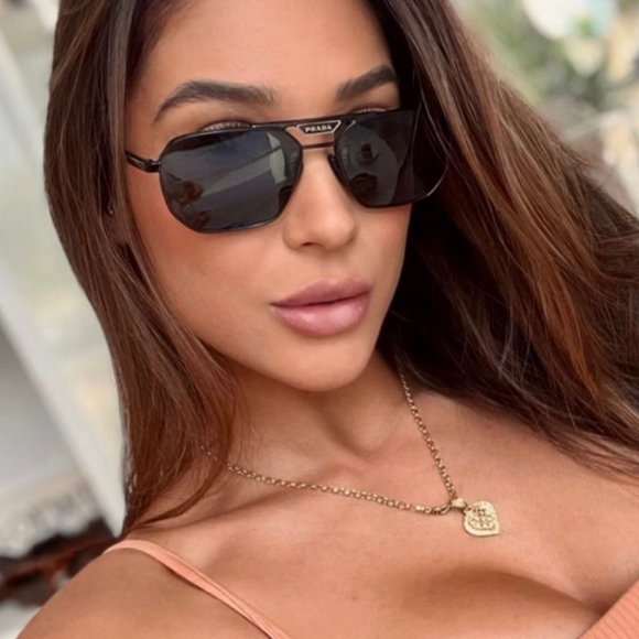 FINAL PRICE NEW PRADA PR58YS 1AB5S0 SUNGLASSES - Picture 4 of 11